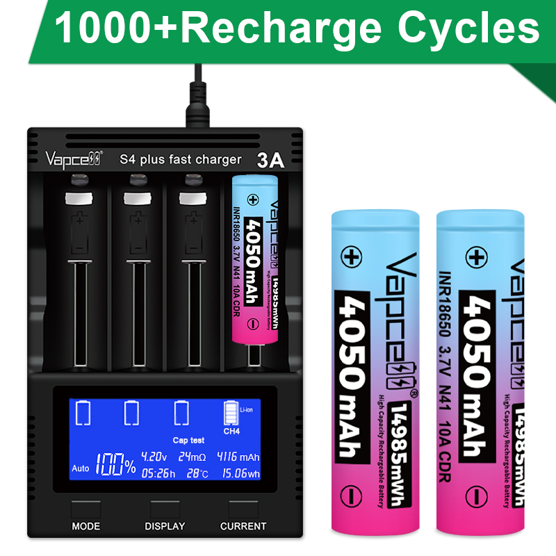 Original Vapcell N41 INR 18650 - Vape Battery 18650 ulasan dan harga