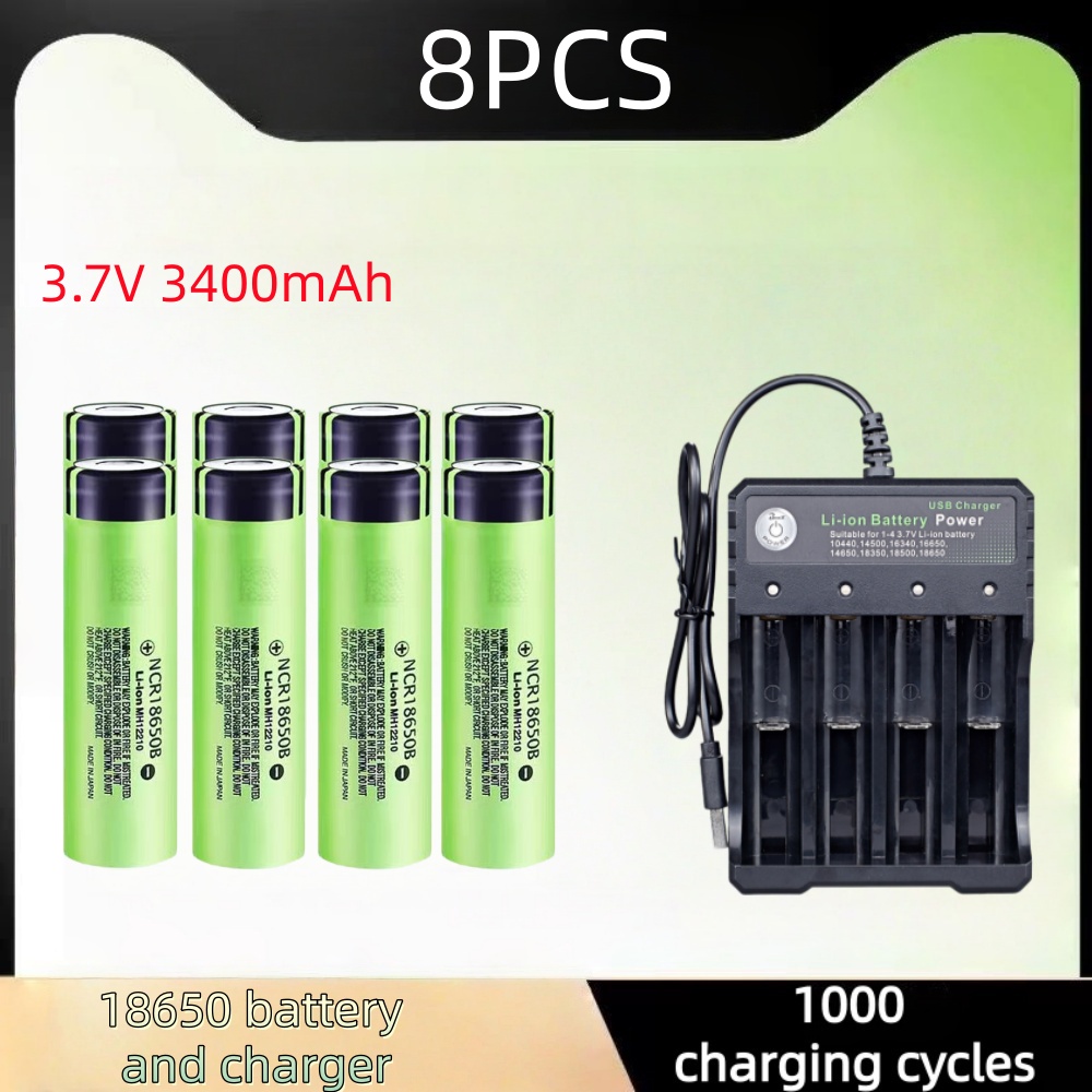 4-20PCS Rechargeable Lithium B - Vape Battery 18650 ulasan dan harga